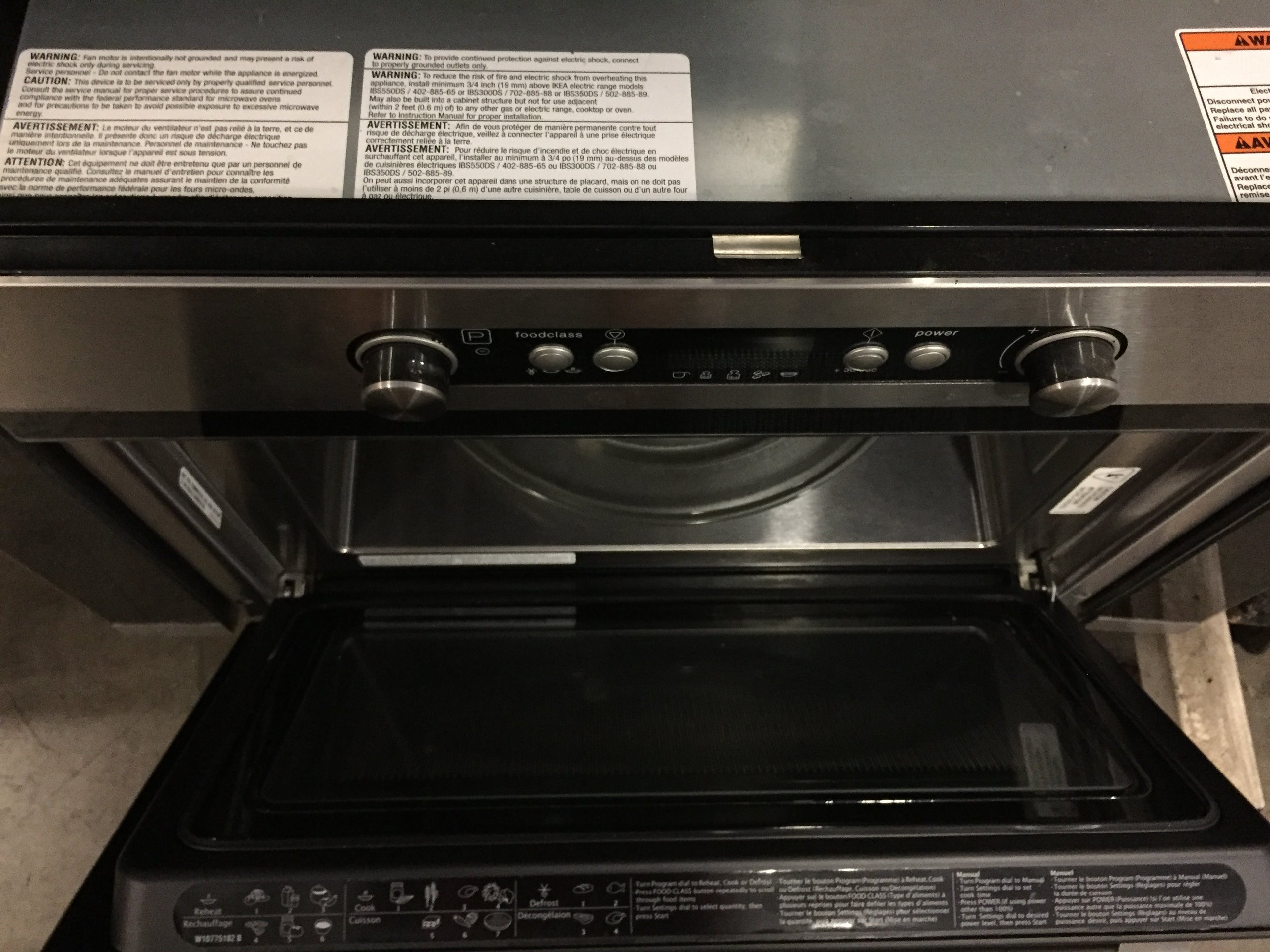Microwave Oven Combo Whirlpool Built In